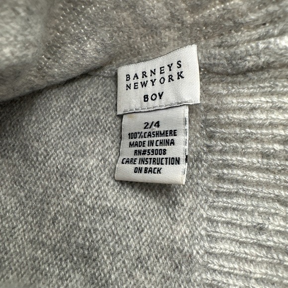 Barney's New York Sz 2/4 Devil Cashmere Beanie - Picture 3 of 7